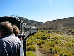 Train ride on the Norther Nevada RR