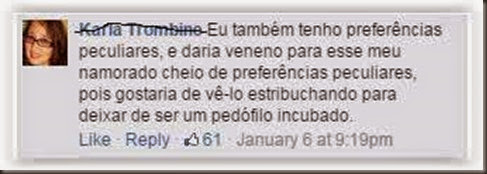 Feminista ameaça envenenar namorado Feminista ameaça envenenar namorado