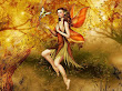 Flower Fairy And Butterfly