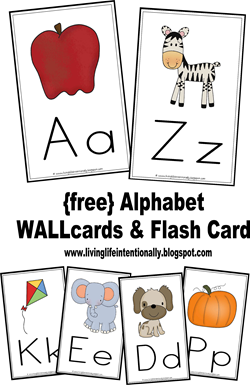 FREE Alphabet Wall Cards and Alphabet Flashcards - these are such nice, simple flashcards to print on cardstock and put in your homeschool or classroom. So many uses for flashcards like practicing and hands on alphabet hunts, matching,etc. FREE Alphabet Wall Cards and Alphabet Flashcards - these are such nice, simple flashcards to print on cardstock and put in your homeschool or classroom. So many uses for flashcards like practicing and hands on alphabet hunts, matching,etc.