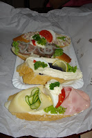 Lahudky - Czech open face sandwiches