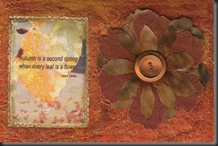 Autumnal Colour Postcard Autumnal Colour Postcard
