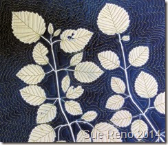 Vole and Viburnum, by Sue Reno, work in progress image 8