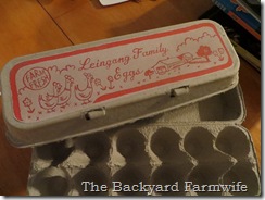 egg carton - The Backyard Farmwife