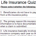 TEST YOUR LIFE INSURANCE LITERACY