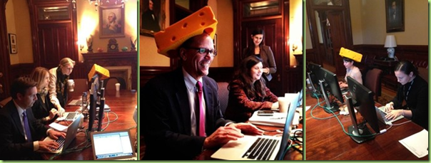 cheeseheads at work