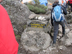 Karanga - if you're doing a 6 day you skip this one. Camp for night 4 Machame Route.