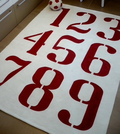 number rug tutorial