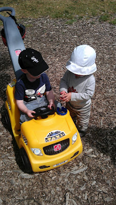 With olly at Lewis park