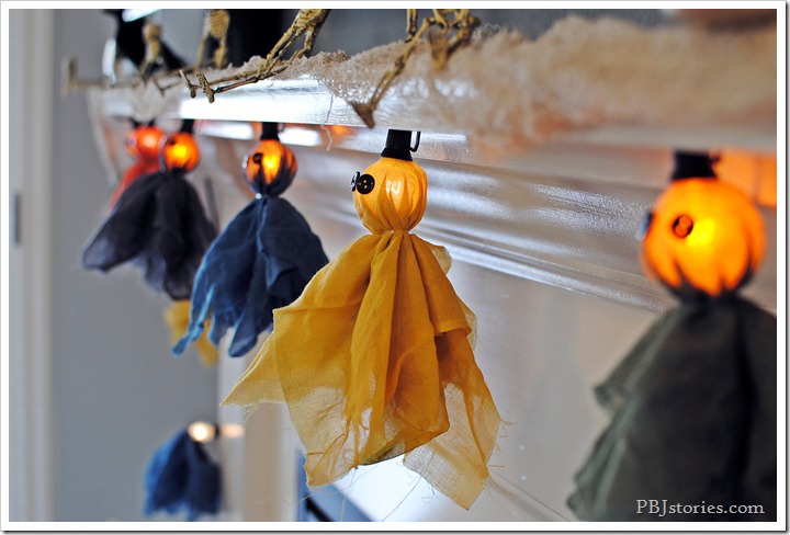 PBJstories Halloween Ghost Garland PBJstories Halloween Ghost Garland