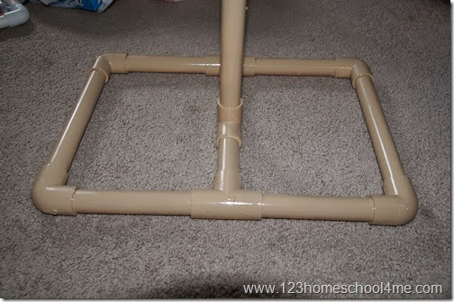 PVC stand PVC stand