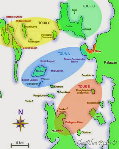 el-nido-tour-map