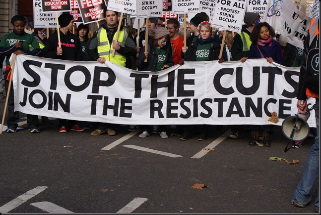 UK strike protests