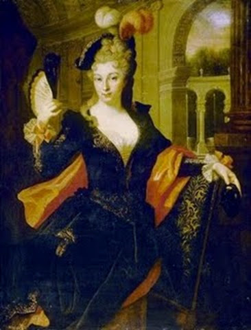Luisa de La Vallière con traje de amazona Luisa de La Vallière con traje de amazona