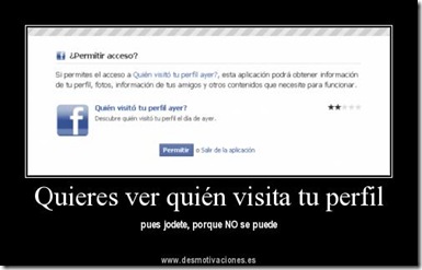 Quién visita tu perfil en Facebook