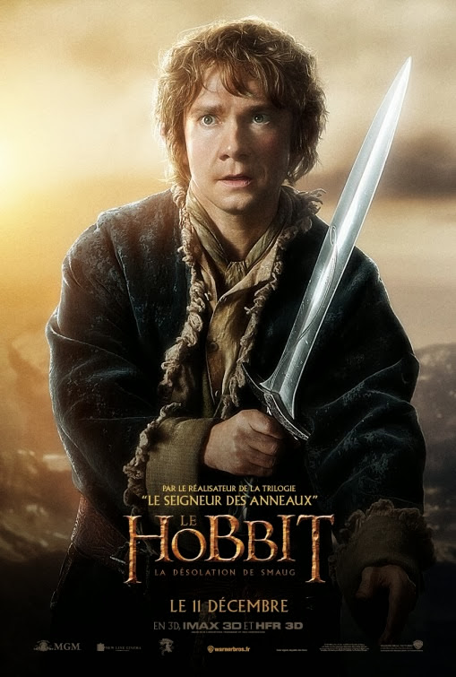 A hobbit Smaug pusztasága karakterplakátok a franciáktól 01