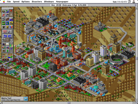 SimCity 2000 game
