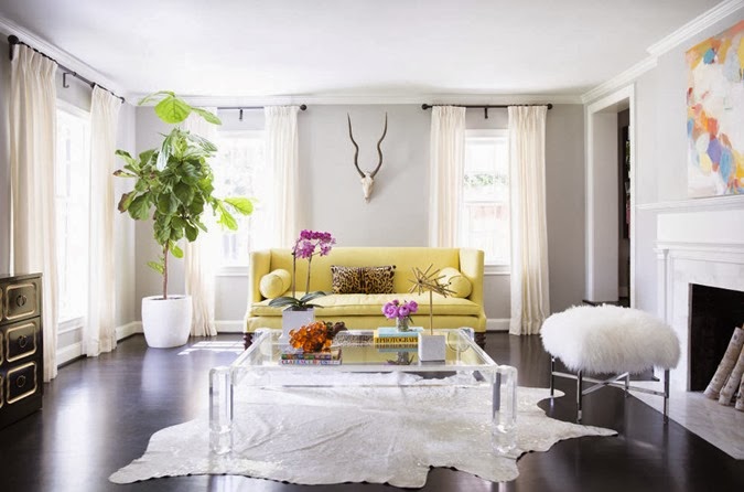 Sally_Wheat_Domino_magazine_yellow_sofa_acrylic_coffee_table Sally_Wheat_Domino_magazine_yellow_sofa_acrylic_coffee_table