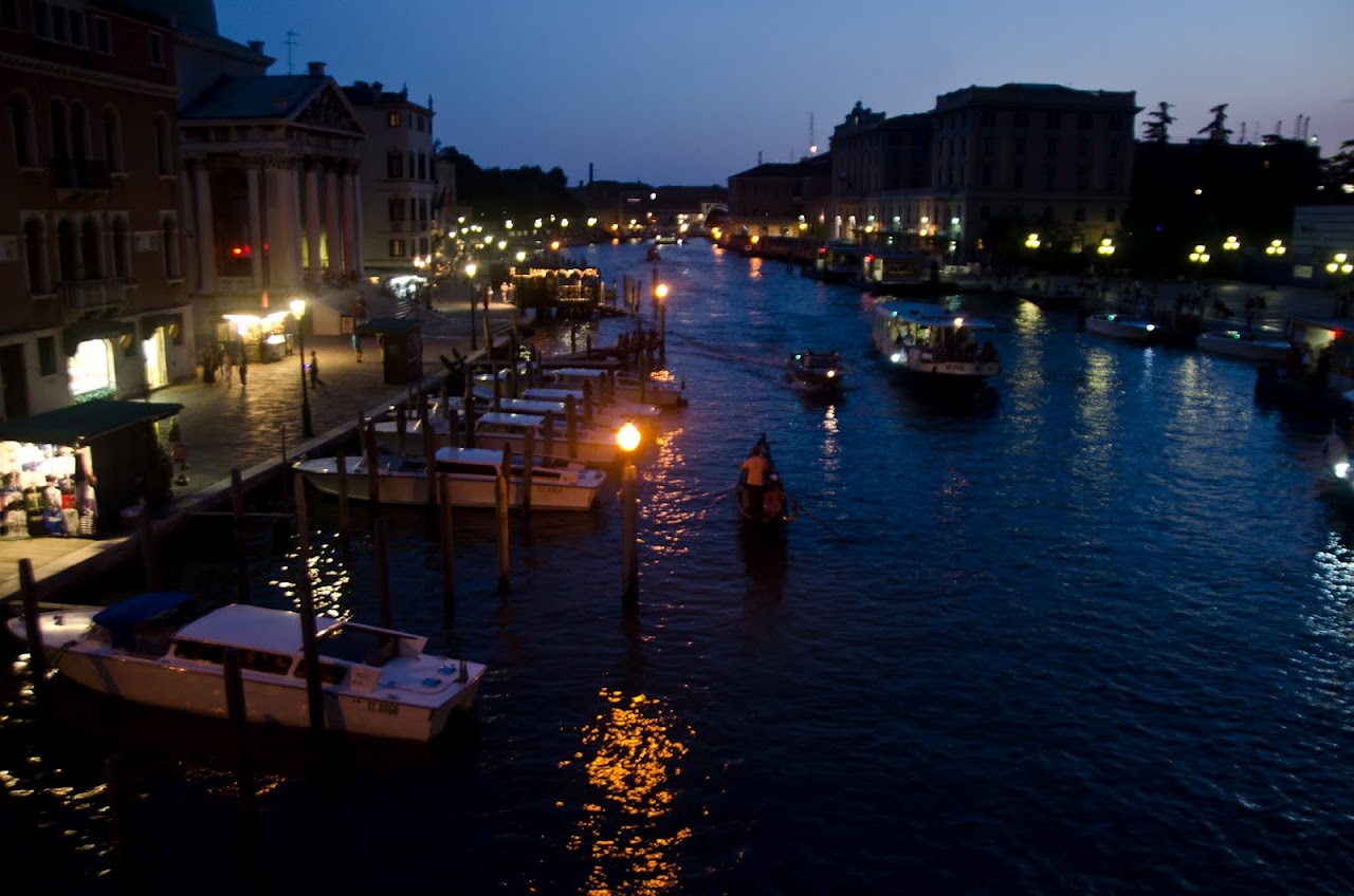 Venice at night