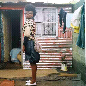 Outfit of the day : Africa street Style,80’s grunge