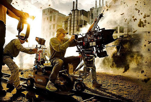 Überkirály fotó a Transformers Age of Extinction forgatásáról