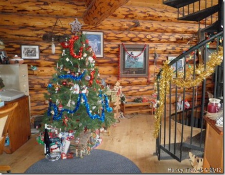 Mary Jo and Dick's cabin, New Mexico, Dec 2012