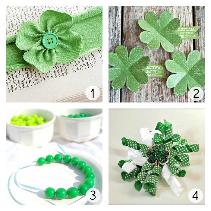 St. Patrick's Day Tutorials at u-createcrafts.com St. Patrick's Day Tutorials at u-createcrafts.com