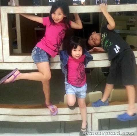 Children in pose