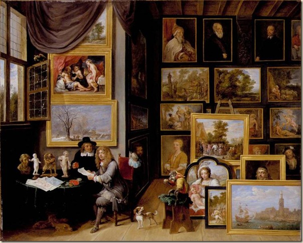 David Teniers, Studio d'artiste