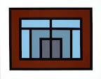 inside (day), 1998, acrylic on canvas, 32 x 40 in.
