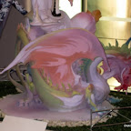 Falla Malva-rosa (maqueta). Lema: "La gran orquestra del món". Artista: Juan Carlos Molés.