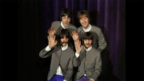 GIF ANIMADOS DE LOS BEATLES gif animados de los beatles: