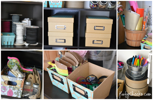 Craft Closet Organization and Reveal