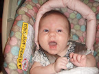 Happy in her Car Seat