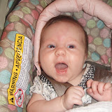 Happy in her Car Seat