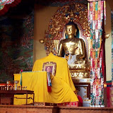 Buddha and Lama: Norbulingka, Himachal Pradesh