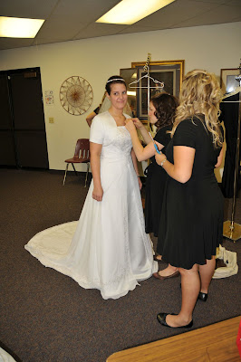 Debbie in Her Dress