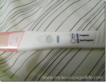 positive pregnancy test