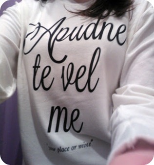 Tee and Cake latin quote sweater