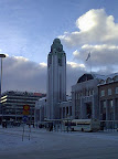 Tower of the railway station Tower of the railway station