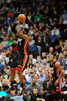 lebron james nba 111230 mia at min 08 King James Home and Away Nike LeBron 9 Shoes in Action