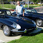 Richard + Syney Darnell, Jaguar E-Type Serie 1,5 --- Concours de Elegance USA Vice-Champion 2007 (JCNA), --- Concours de Elegance World Champion 2009, class Driver's Cars (Concours de´ Elegance Comitée Monaco) Jaguar XK-E, with Head-Light-Cover Kit. The Head-Lamp-Cover Conversion Kit made by designer Stefan Wahl in the tradition of Malcolm Sayer. / Jaguar E-Type mit Scheinwerferabdeckungen, designed und hergestellt von Designer Stefan Wahl in der Tradition von Malcolm Sayer.