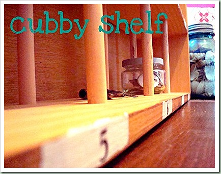 northern cottage shelf cubby
