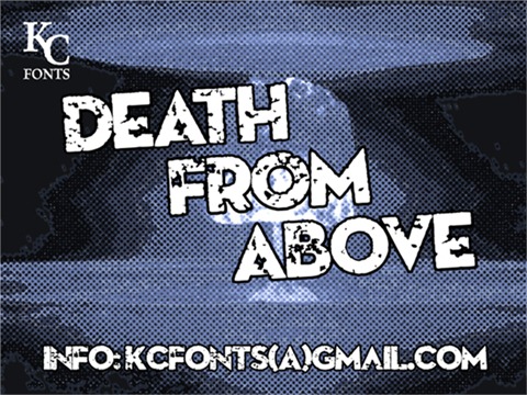 19-Death-From-Above-font 19-Death-From-Above-font