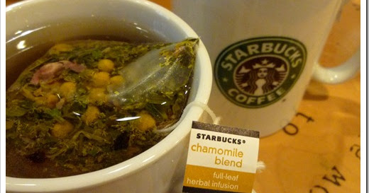 does starbucks sell chamomile tea