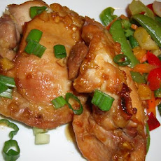 Pregnant Honey Ginger Chicken