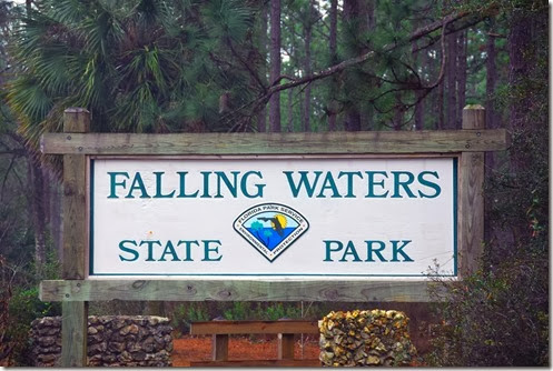 Falling Waters Sign