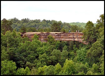 13 - Lookout point - view of Natural Bridge