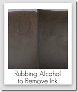 rubbing alcohol stain remover