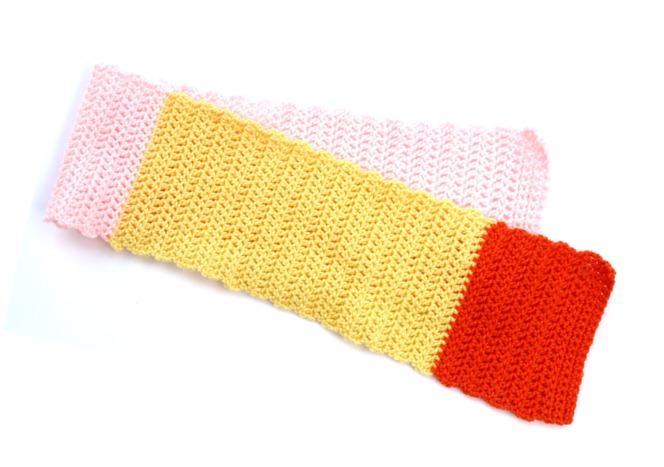 M's scarf